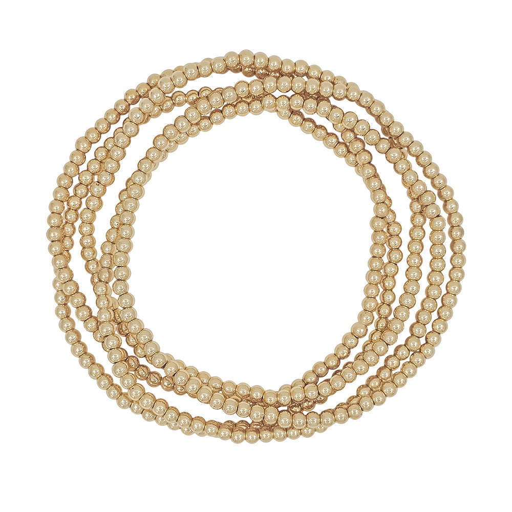 Stretch Beaded Bracelet Set of 5